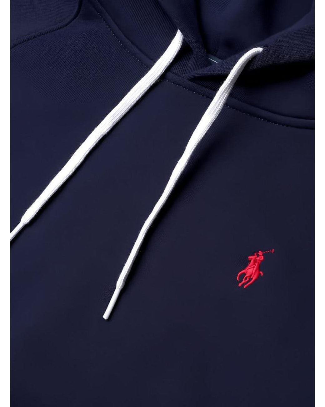 Polo Ralph Lauren Blue Logo Hood Sweater