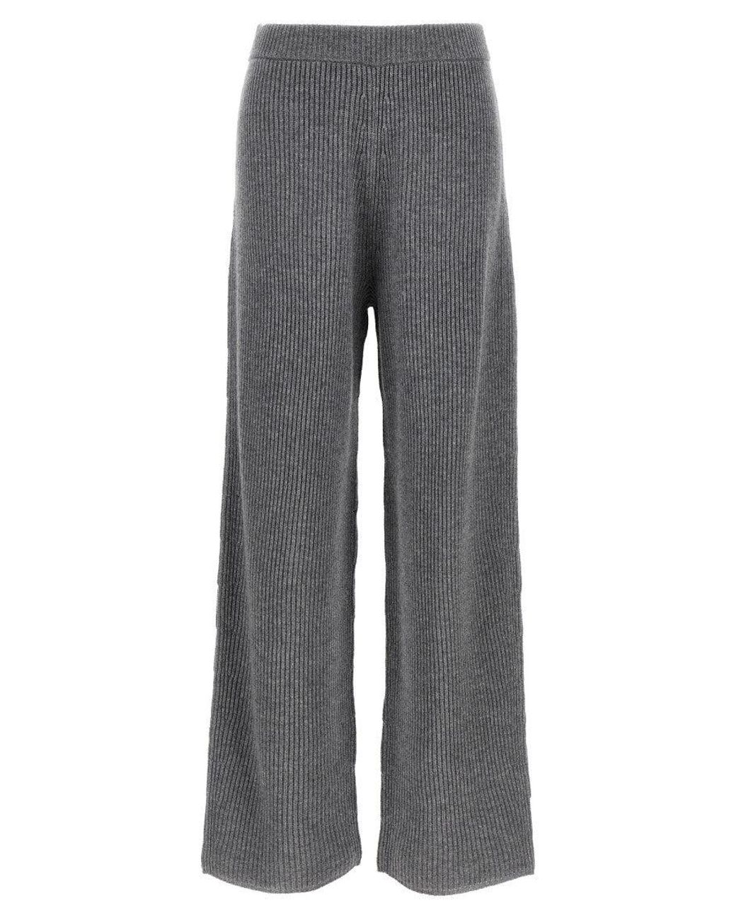 Sportmax Gray Sella Trousers