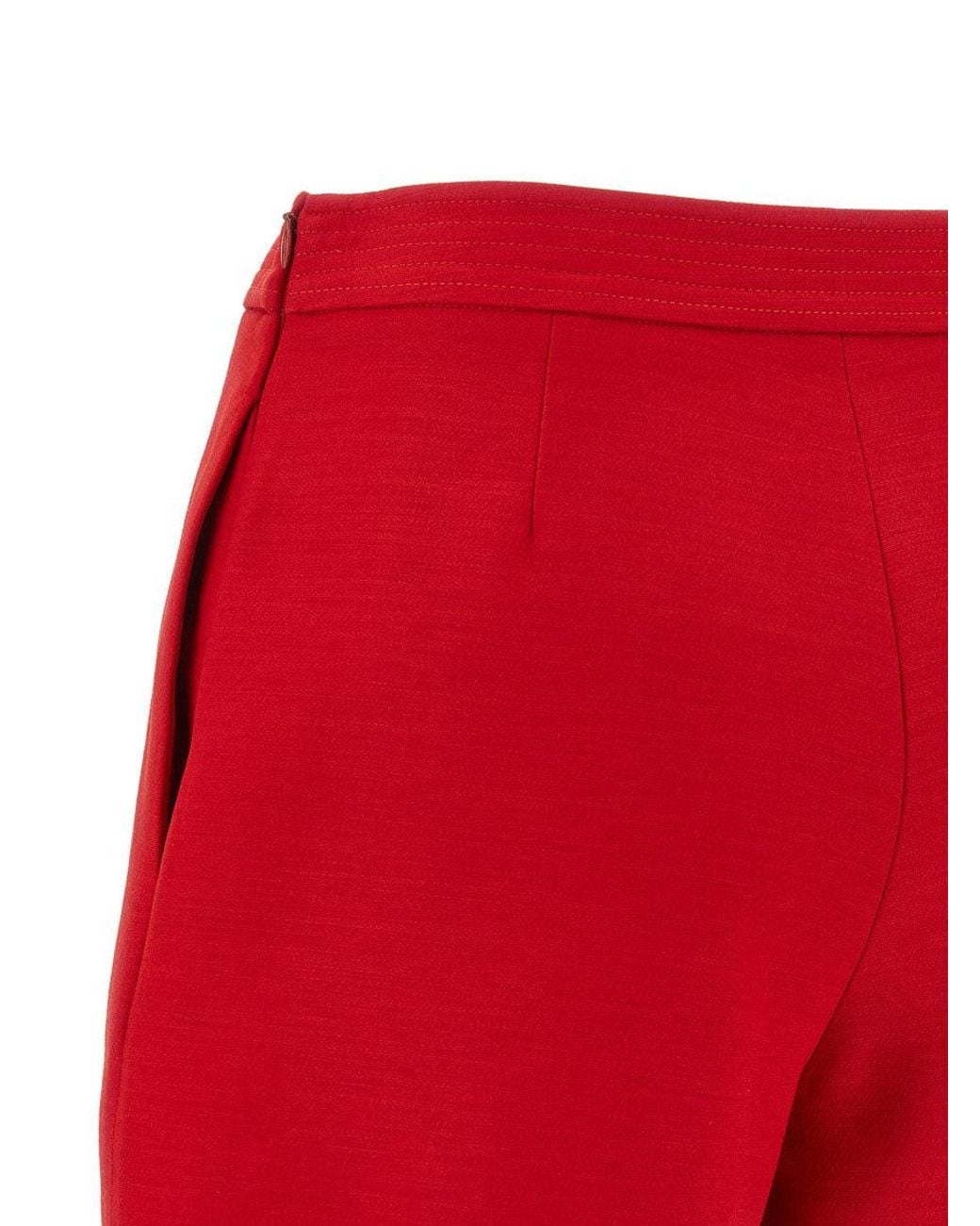 Valentino Red V Shorts