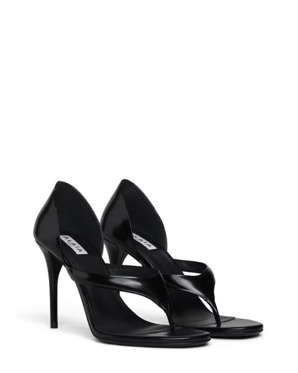 Alaïa Black Leather Heels