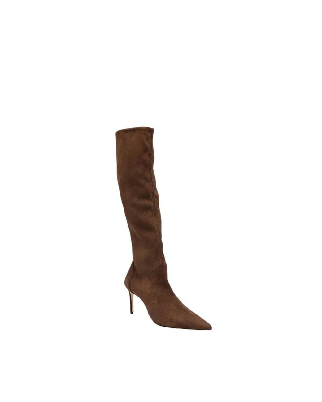 Stuart Weitzman Brown Suede Power Boots