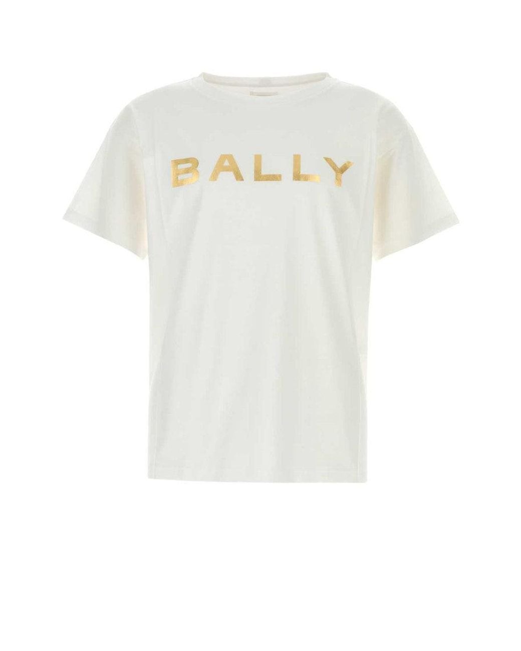 Bally White Cotton T-Shirt for men