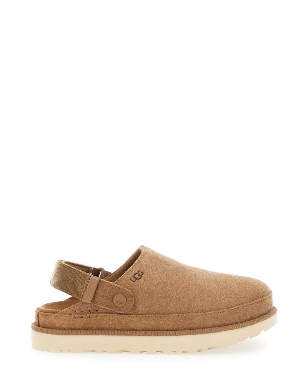 Ugg Brown Suede Slides