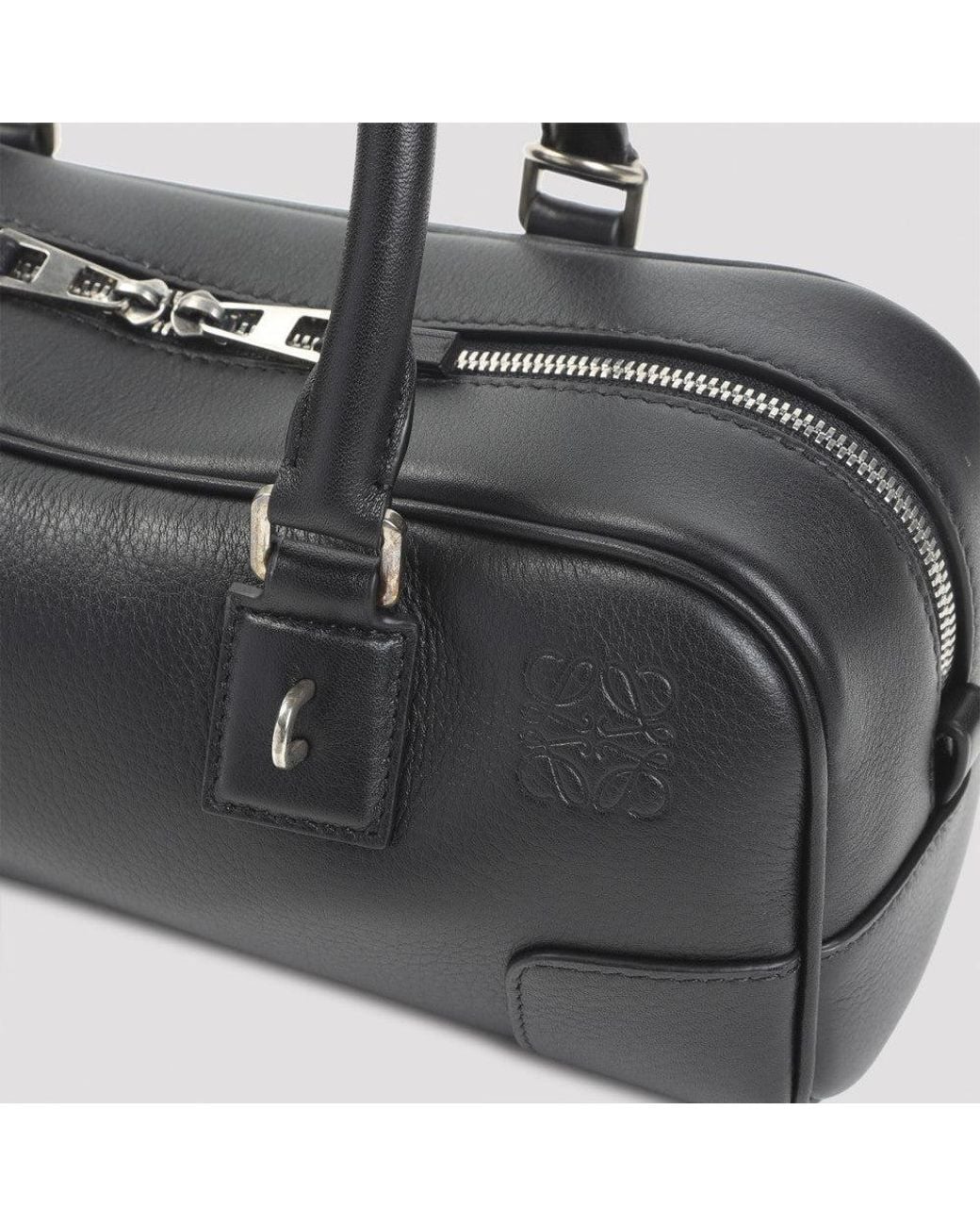 Loewe Black Amazona 23 Satchel