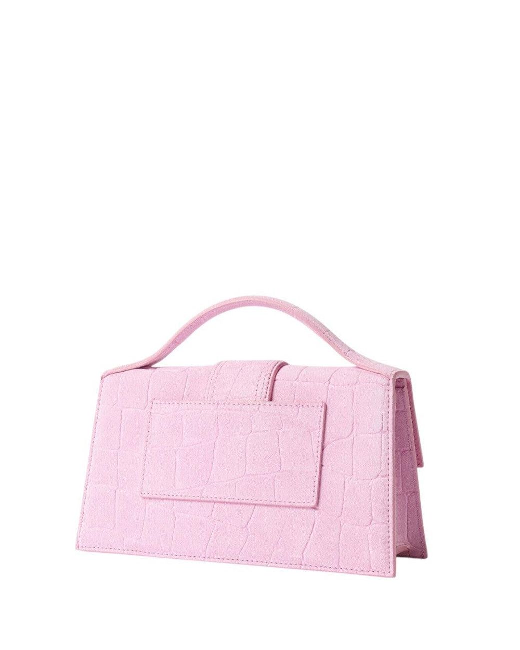 Jacquemus Pink Light Bambino Large Crossbody Bag
