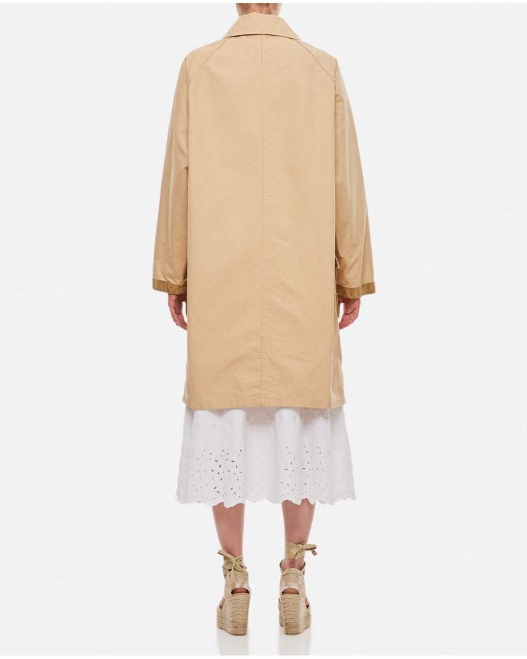 Fay White Multiple Cargo Pockets Jacket