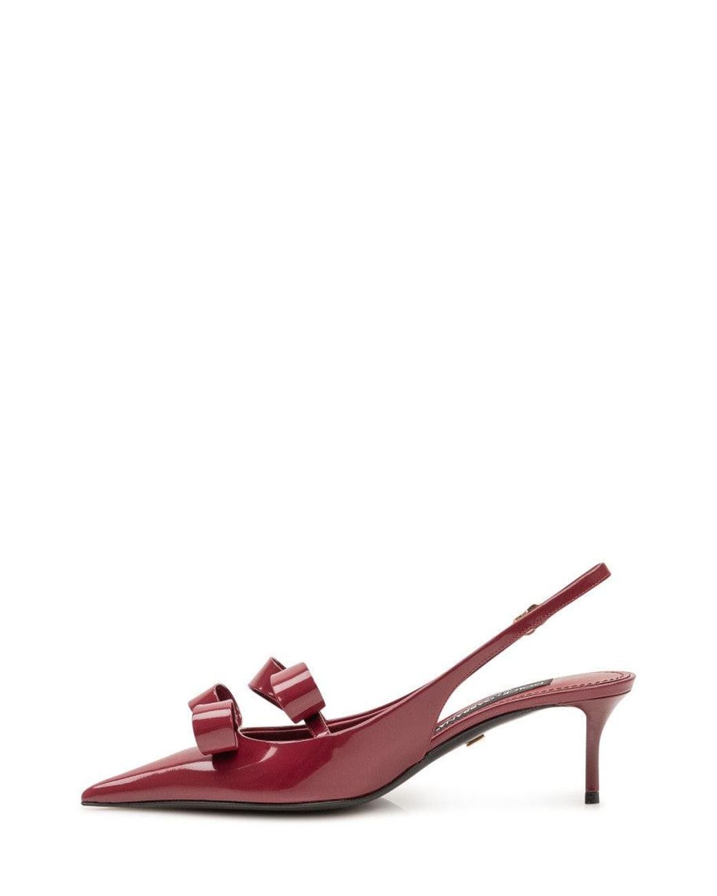 Dolce & Gabbana Pink Embellished Pumps