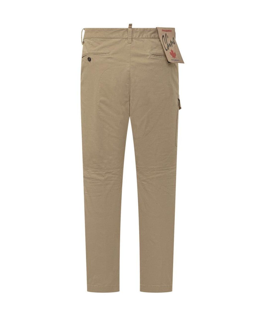 DSquared² Natural Slim Cargo Pants for men