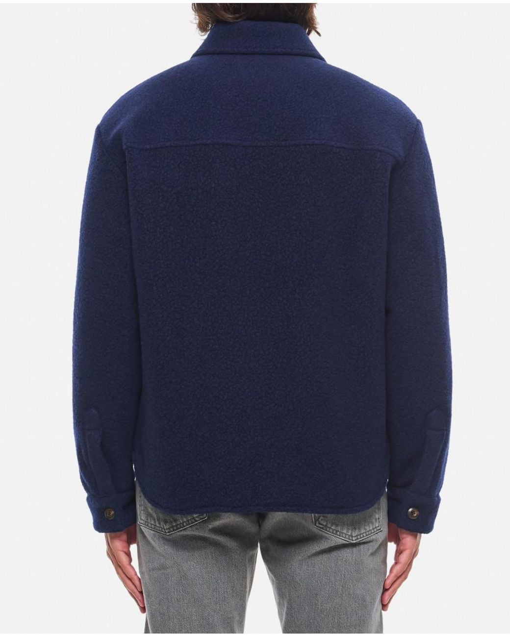 Fay Blue Overshirt Jacket for men