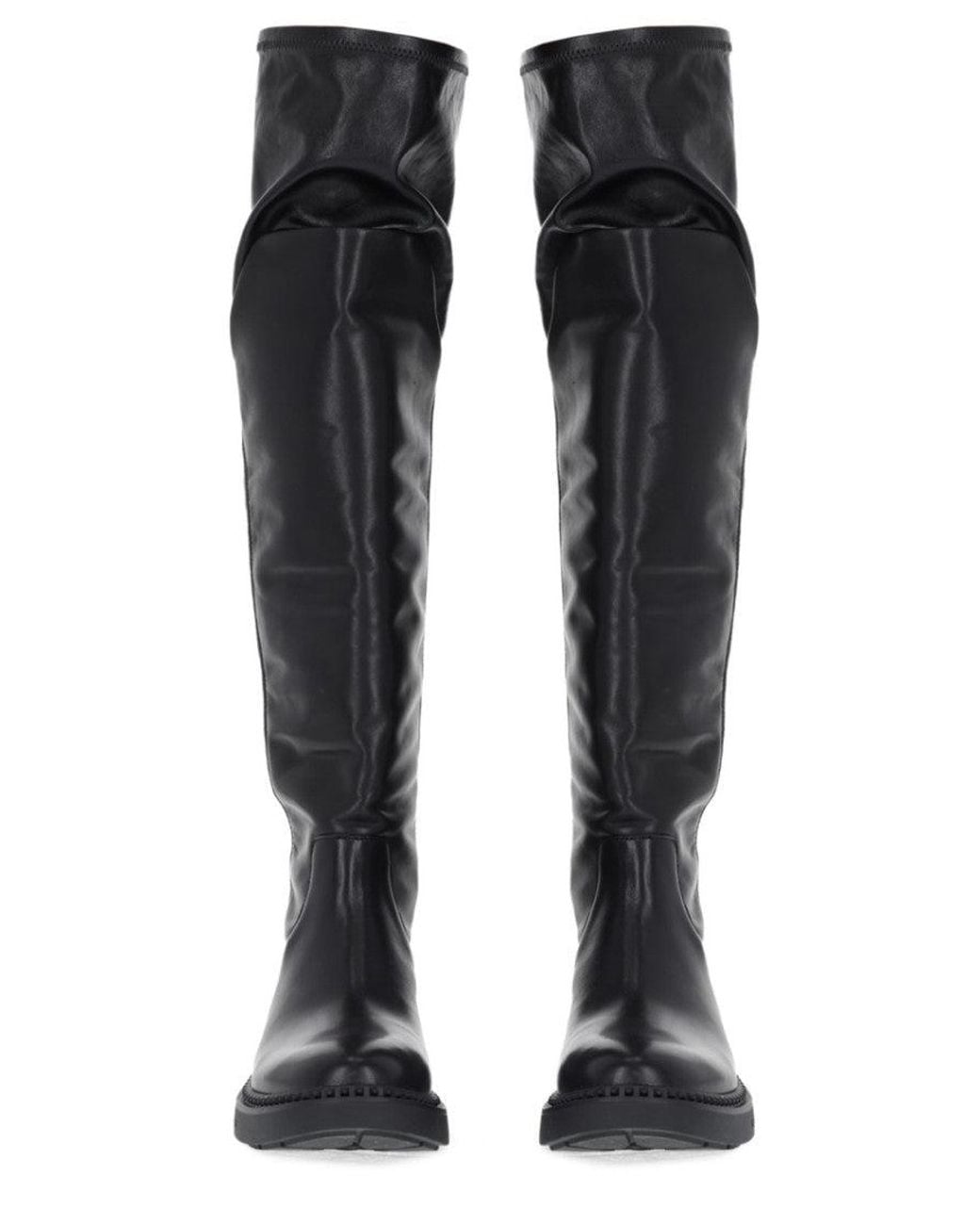 Ash Black Solid Maxim Boots