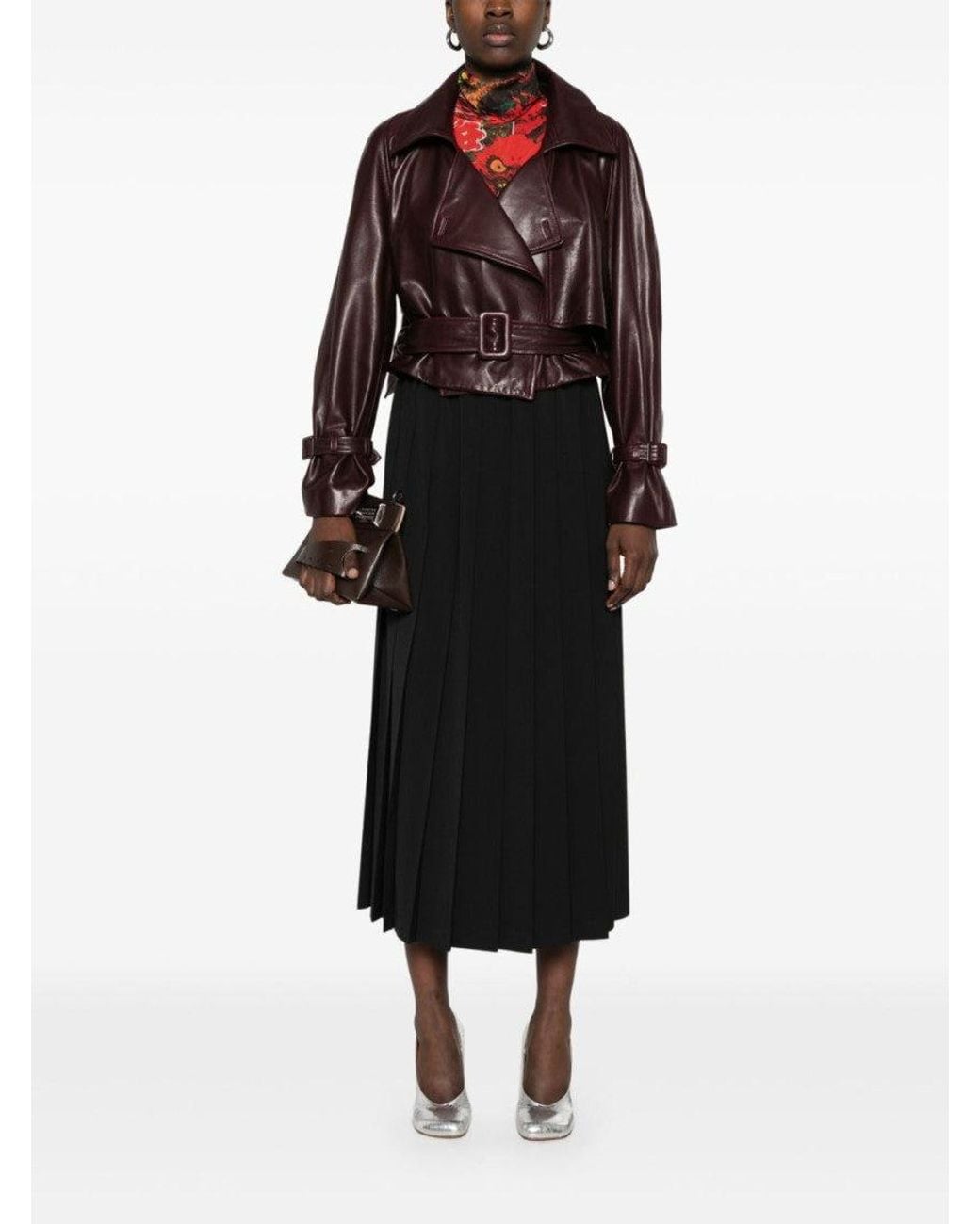 Junya Watanabe Black I Will Be Midi Pleated