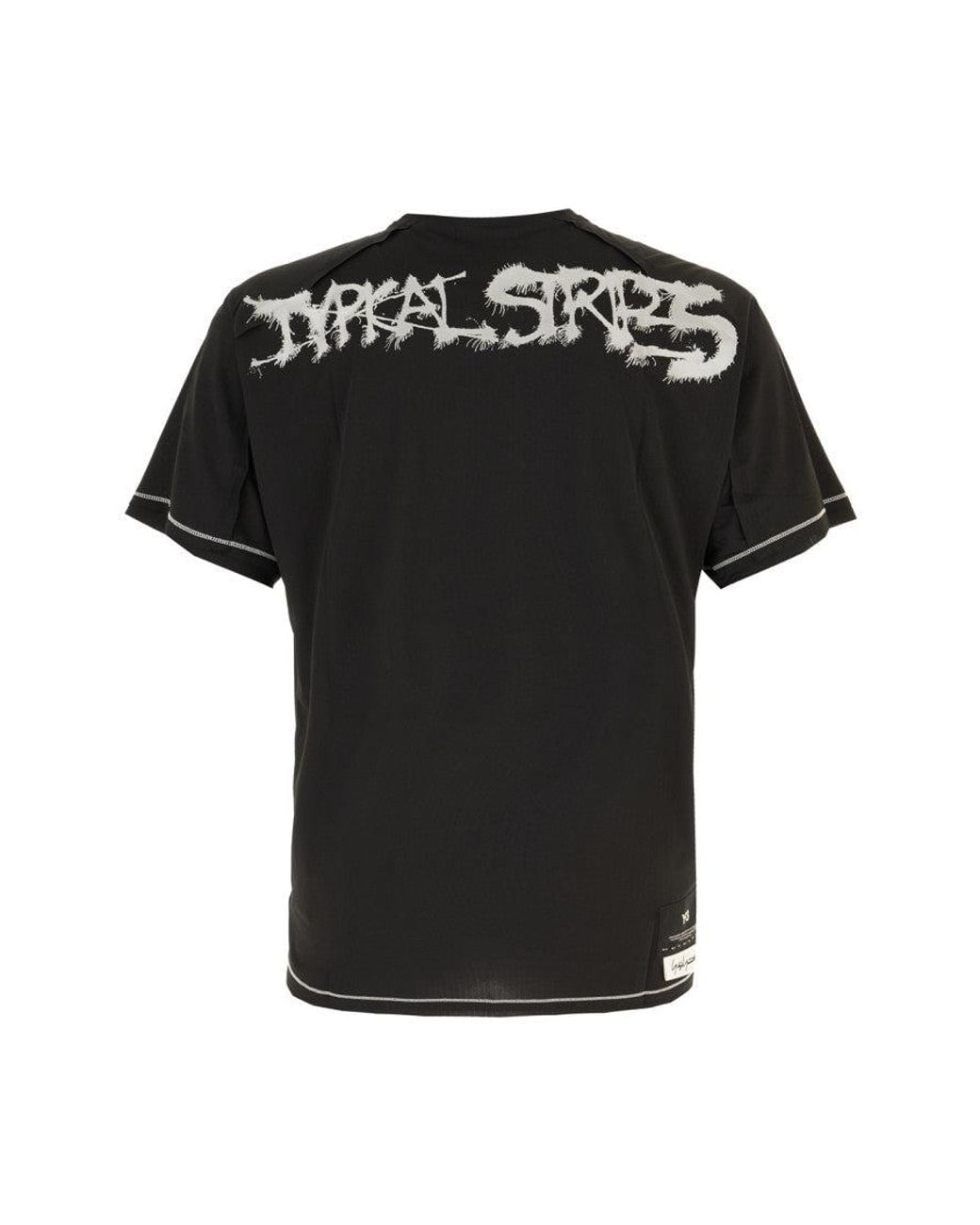 Y-3 Black Crew Neck T-Shirt for men