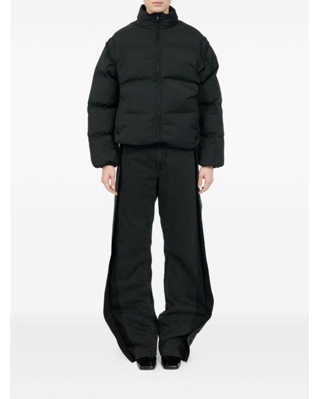 MM6 by Maison Margiela Blue Quilted Jacket