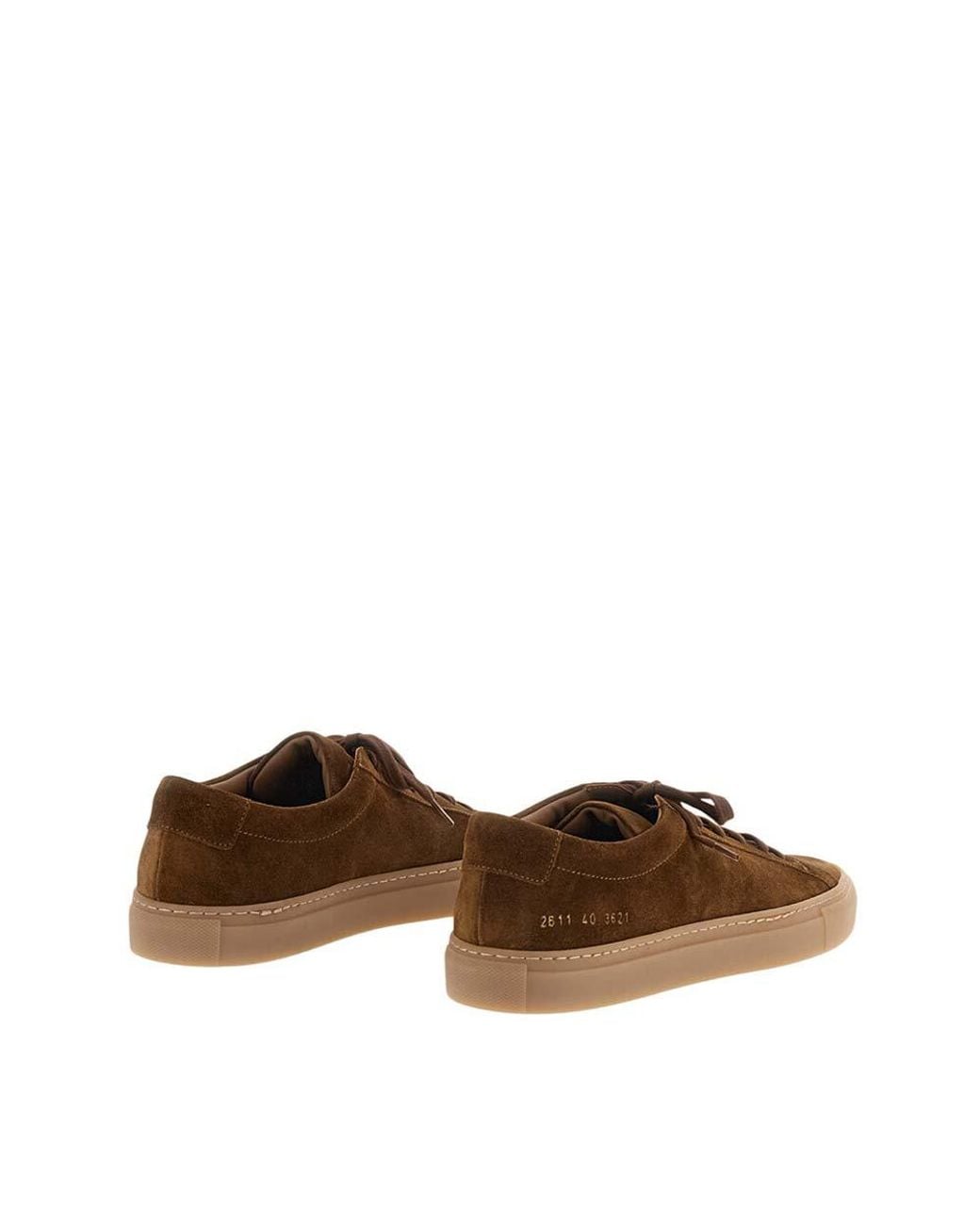 Common Projects Brown Sneakers Achille Premium Suede for men