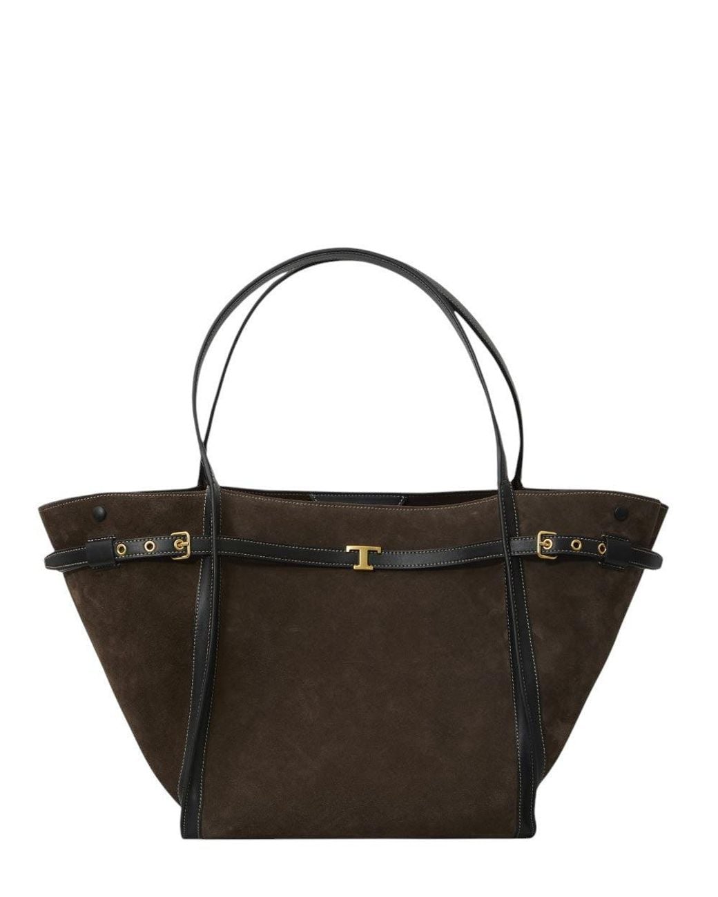 Tod's Black T Signature Medium Tote