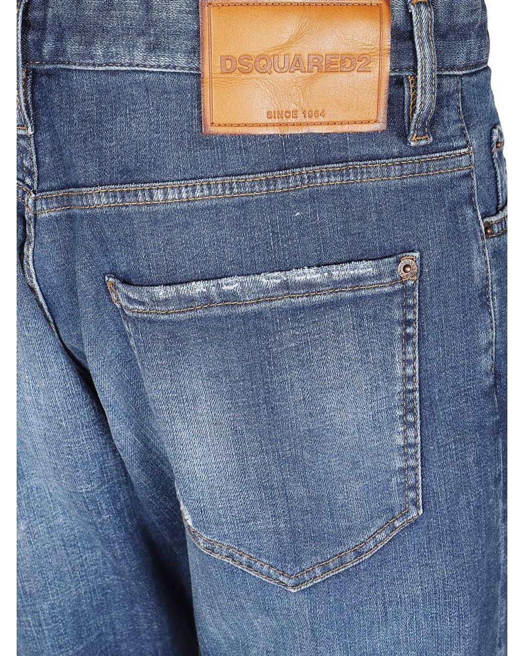DSquared² Blue "Slim Twst" Jeans for men