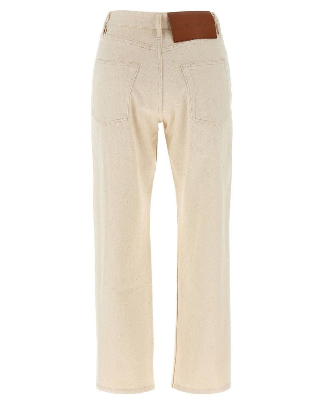 Jil Sander Natural Japanese Denim Jeans