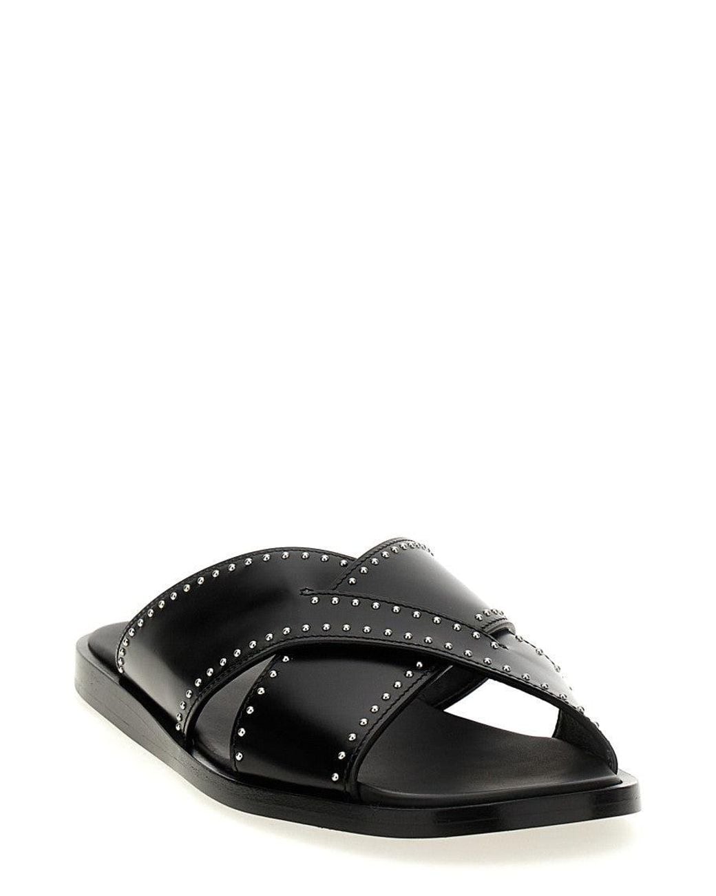 Church's Black Slip On Sandals