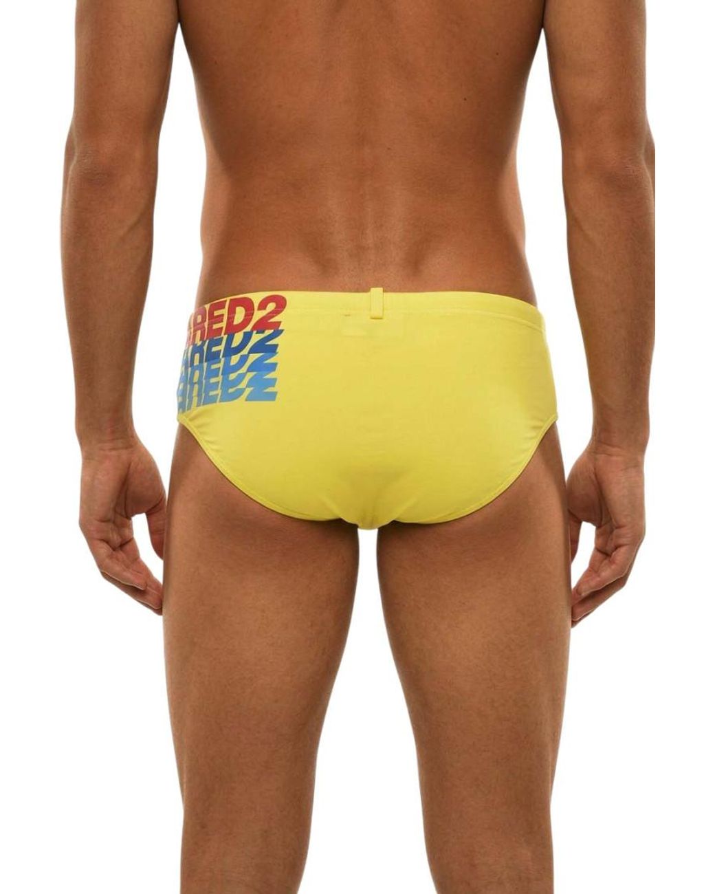 DSquared² Blue Logo Swim Brief for men