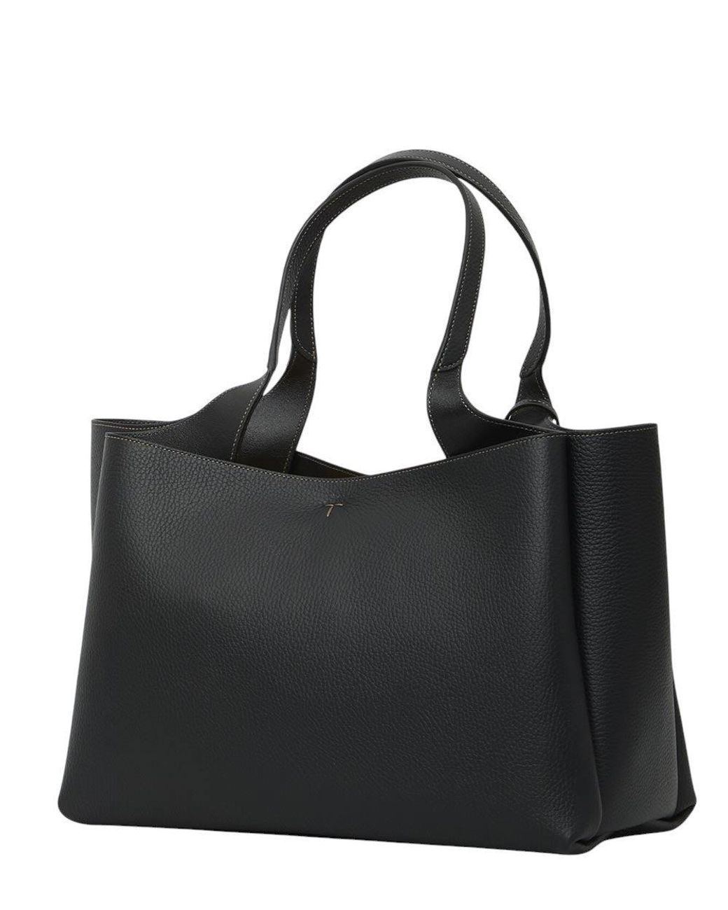 Tod's Black T Timeless Medium Tote
