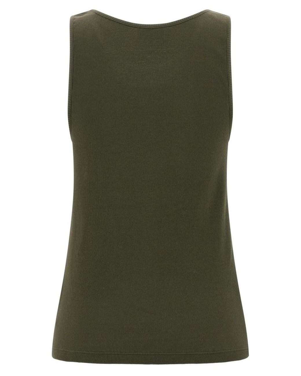 Saint Laurent Green Cassandre Tops
