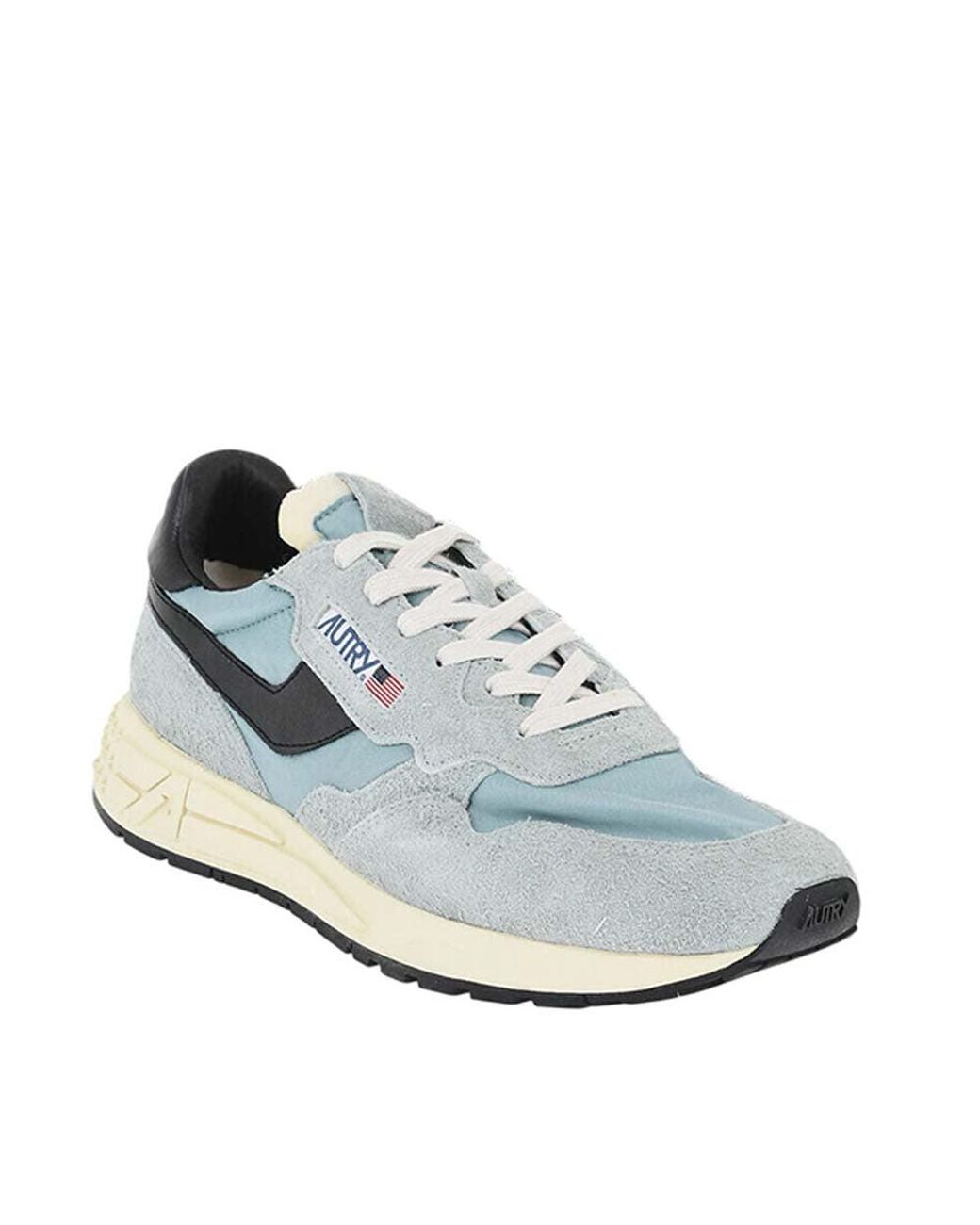 Autry Blue Logo Reelwind Sneakers for men