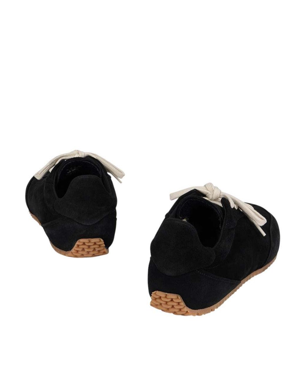 Axel Arigato Black Suede Sneakers-Gum Calfskin Trainers for men