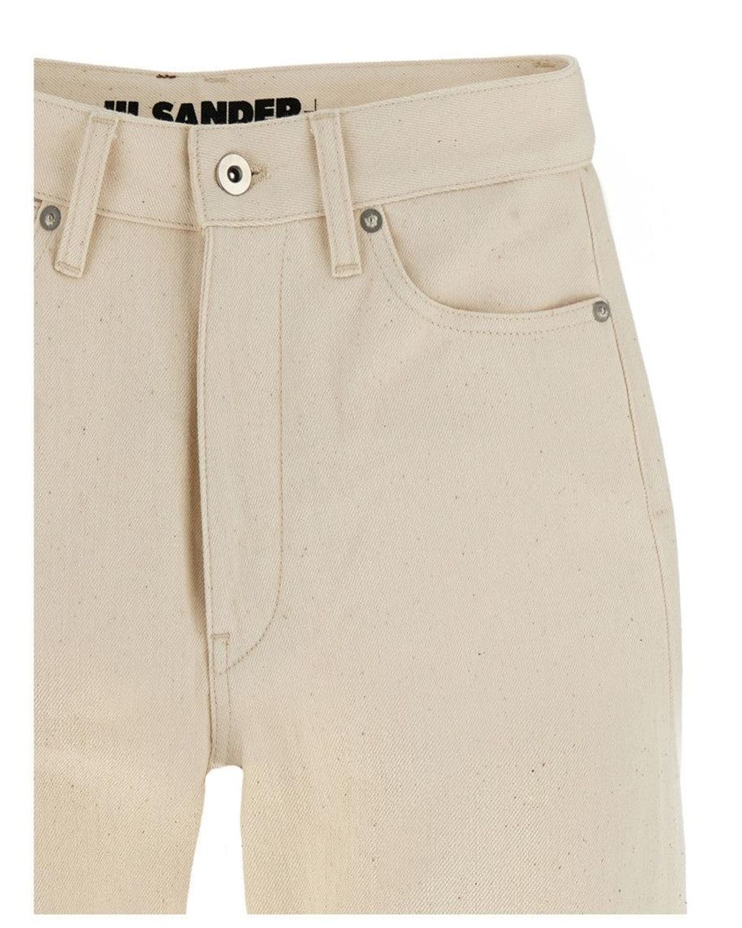 Jil Sander Natural Japanese Denim Jeans