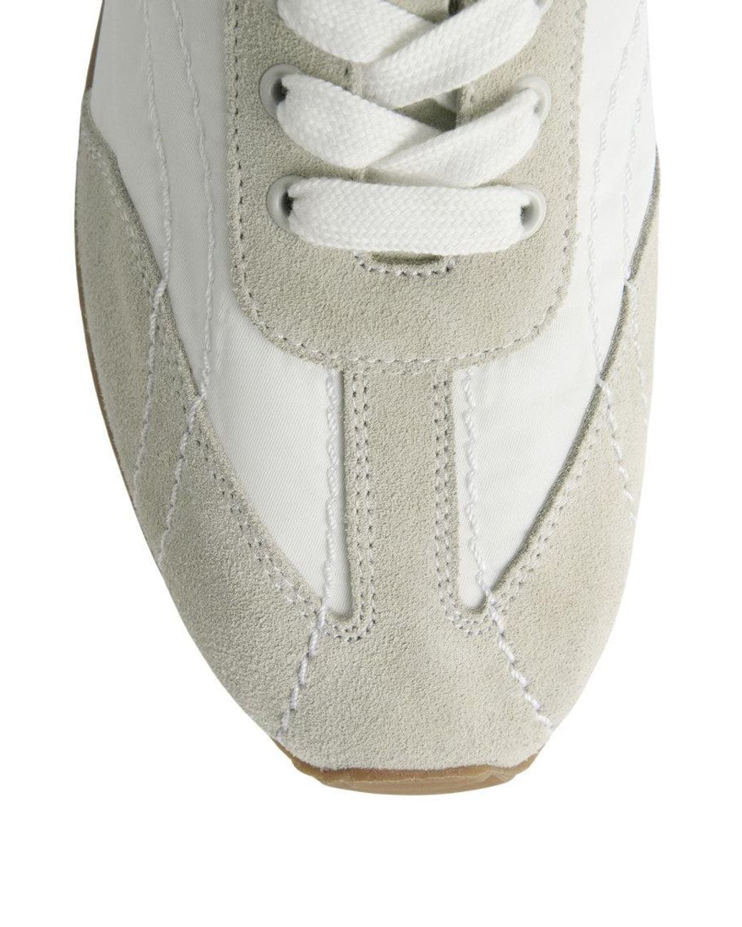 Totême White Low-Top Sneakers