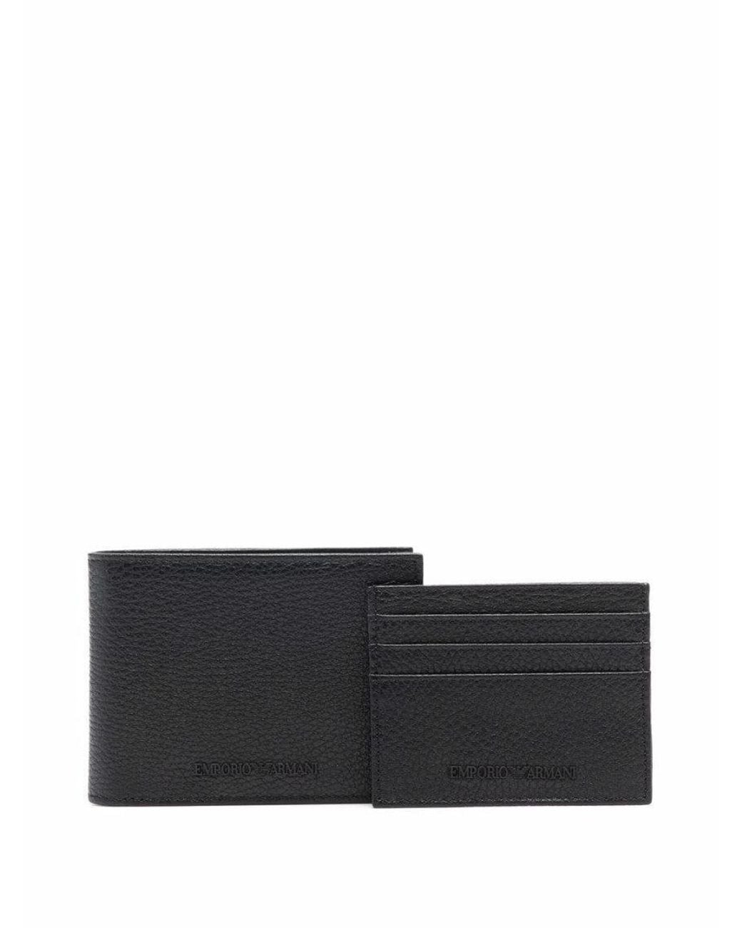 Emporio Armani Black Logo Solid Car for men