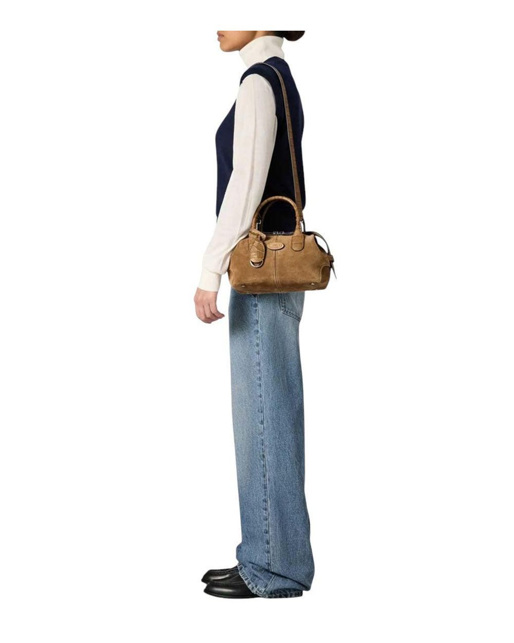Tod's Brown Di Mini Duffle Bag