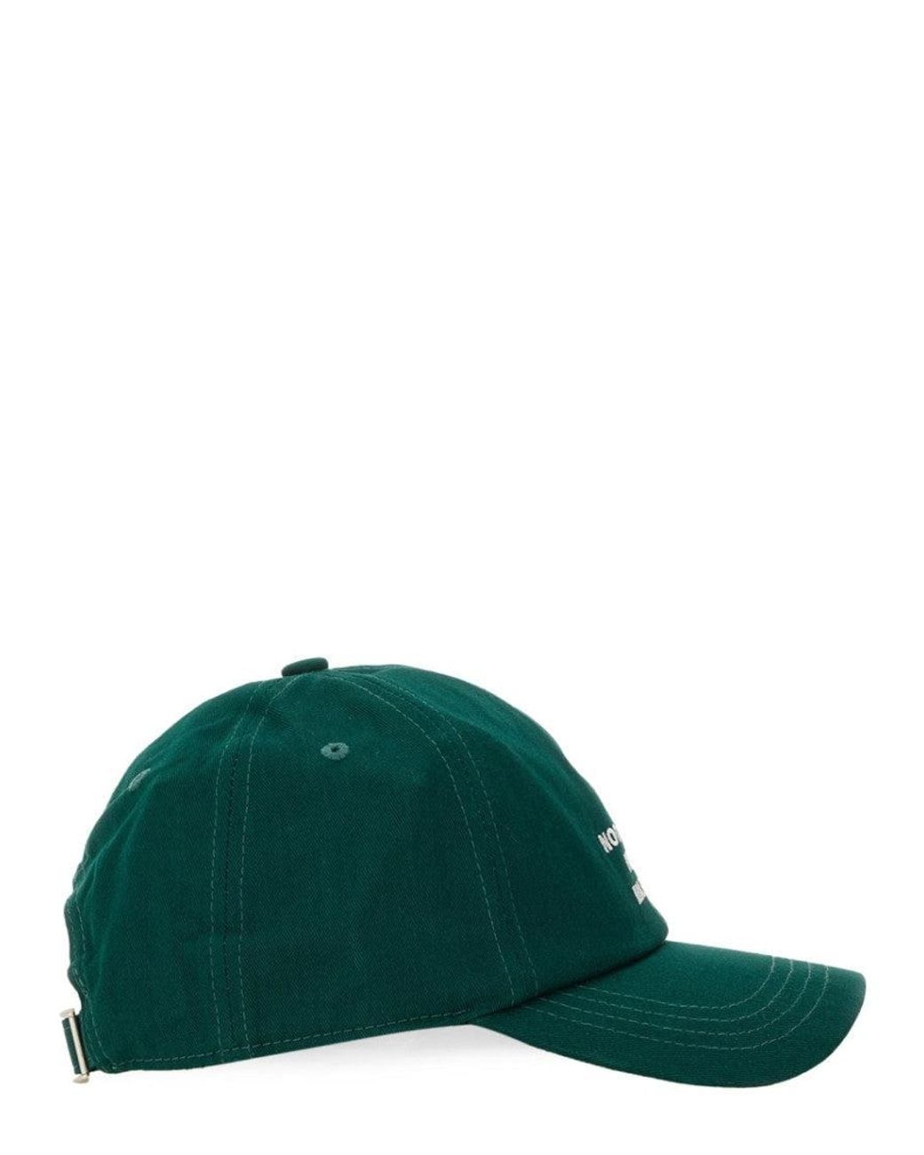 Drole de Monsieur Green Dark Logo Baseball Hat for men