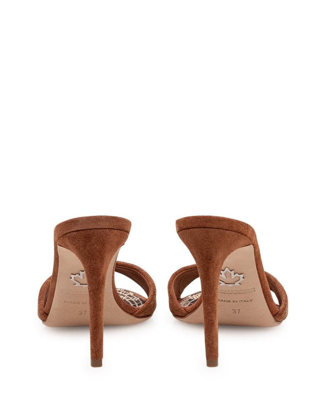 DSquared² Brown Slip-On Heels