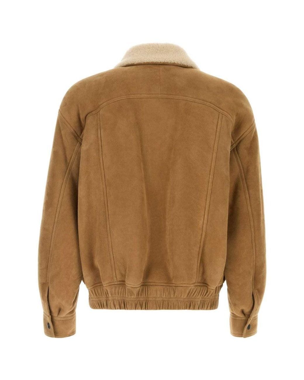 Saint Laurent Natural Shirt Collar Jacket for men