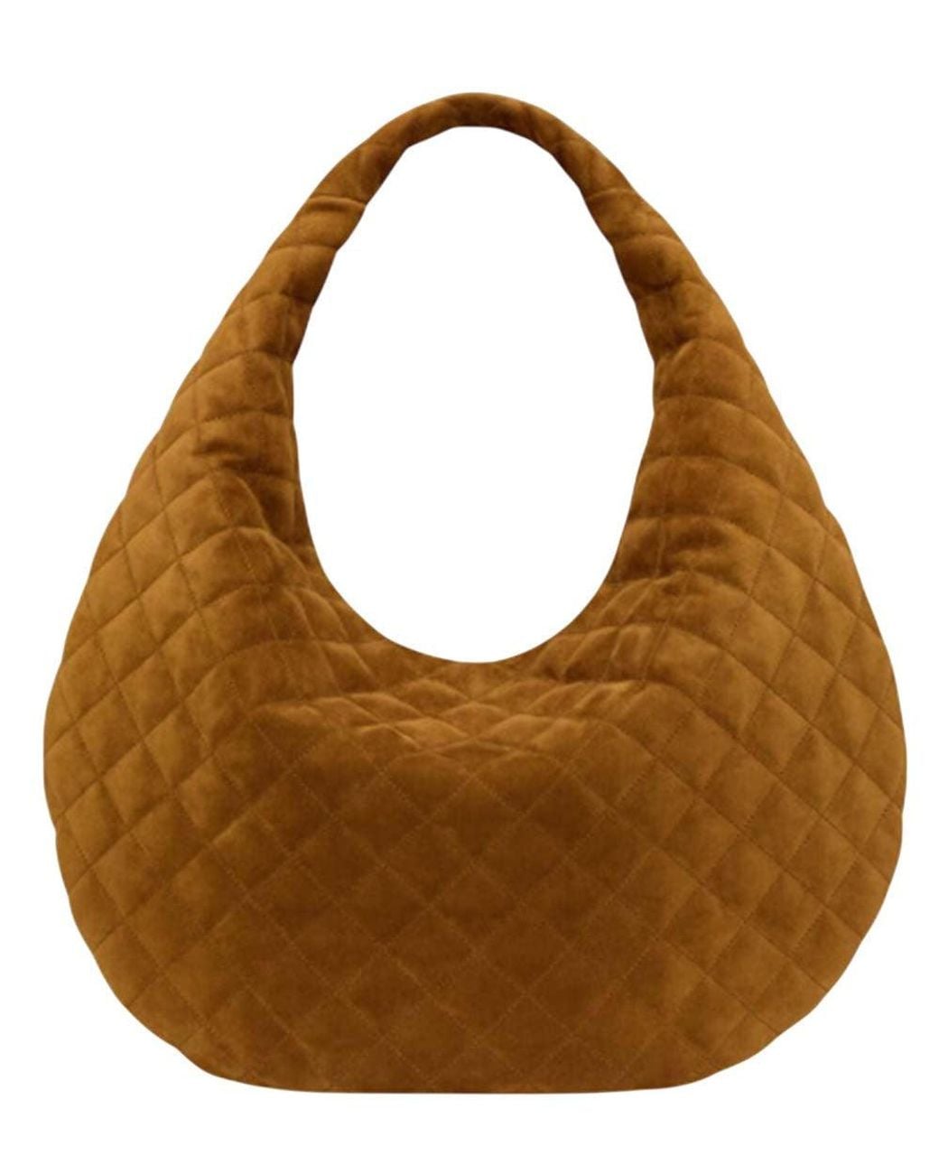 Saint Laurent Brown Icare Large Hobo