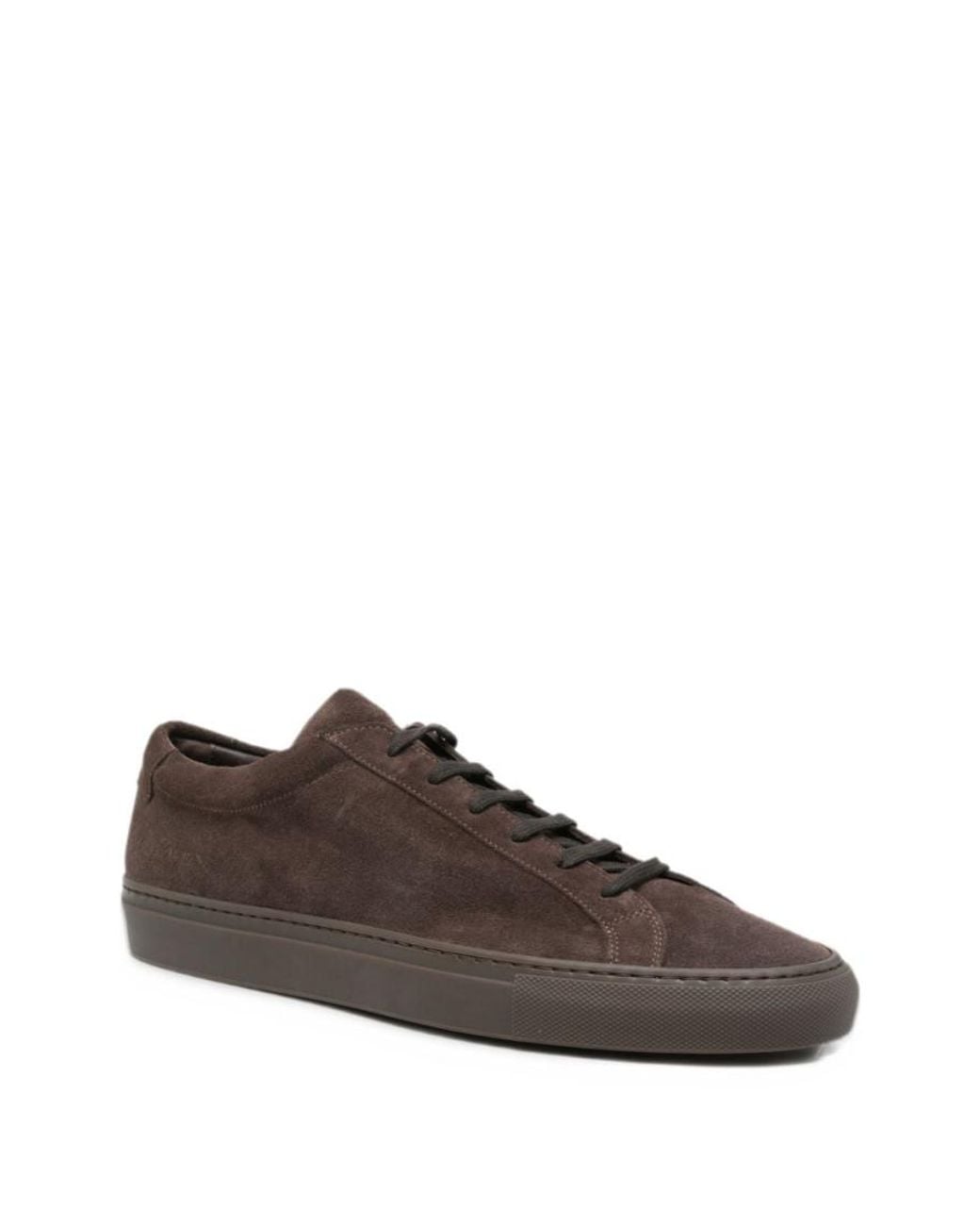Common Projects Brown Achilles Premium Sneakers for men
