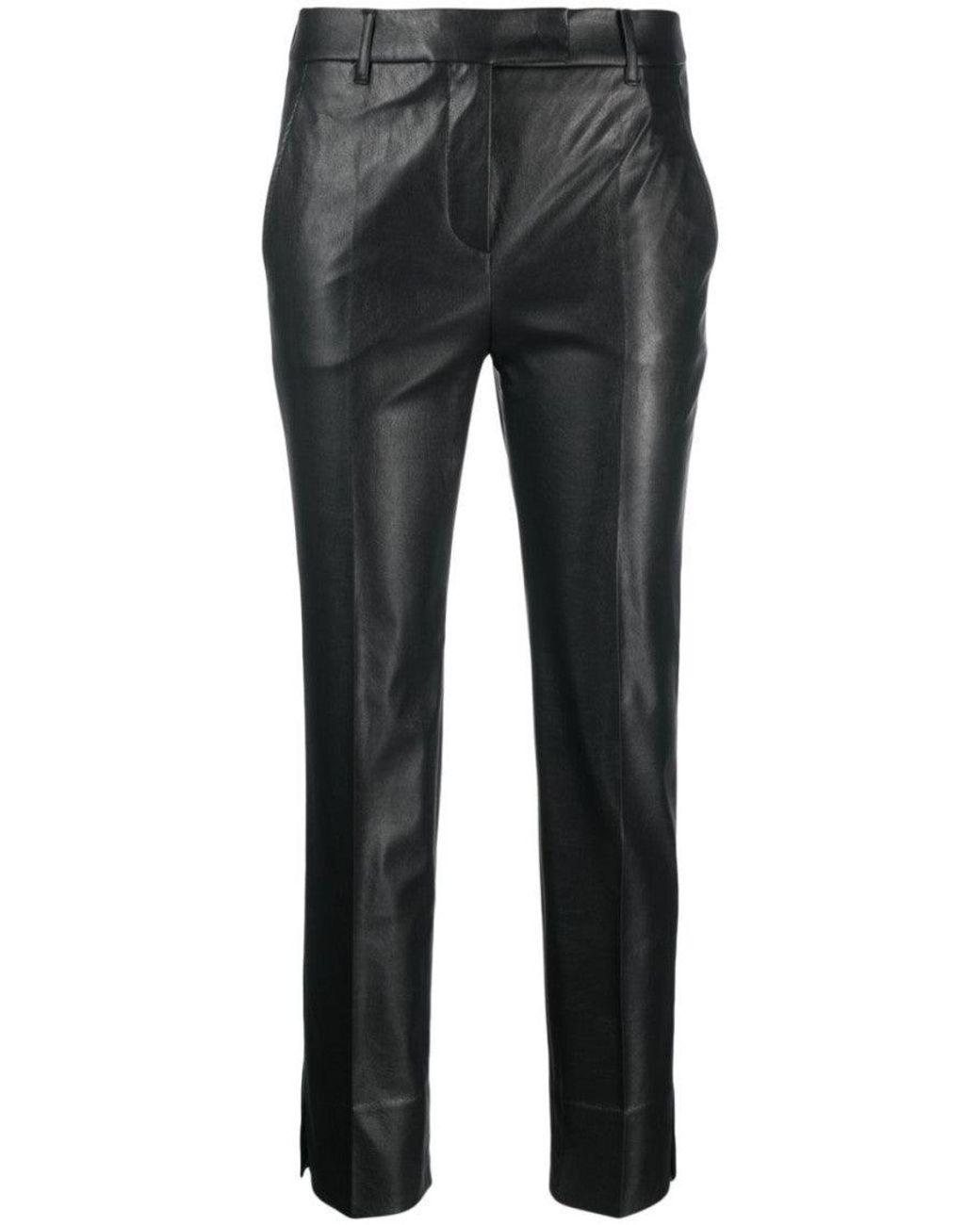 Incotex Gray Wide Leg Pant