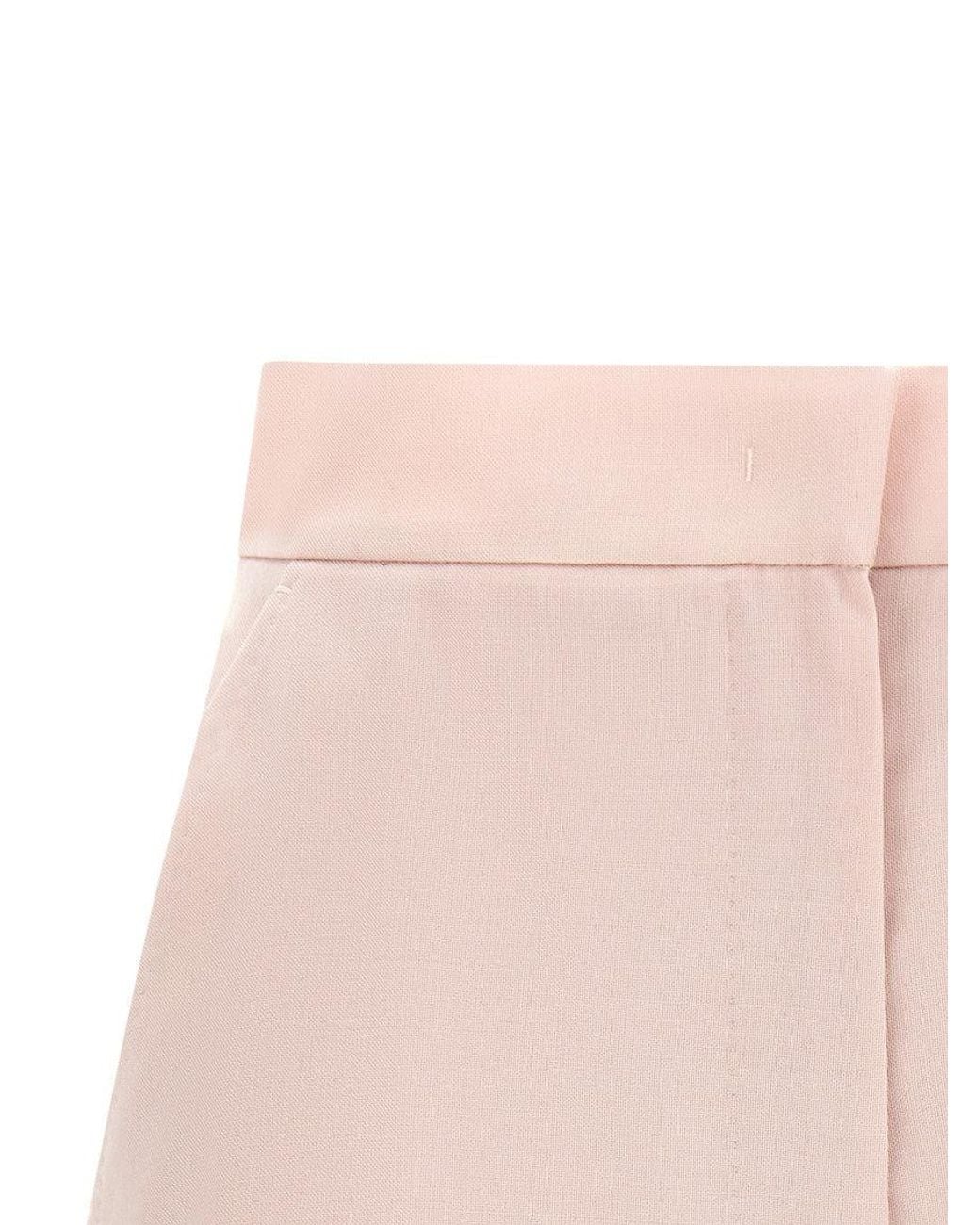 Max Mara Pink 'Mxmcelebre' Shorts