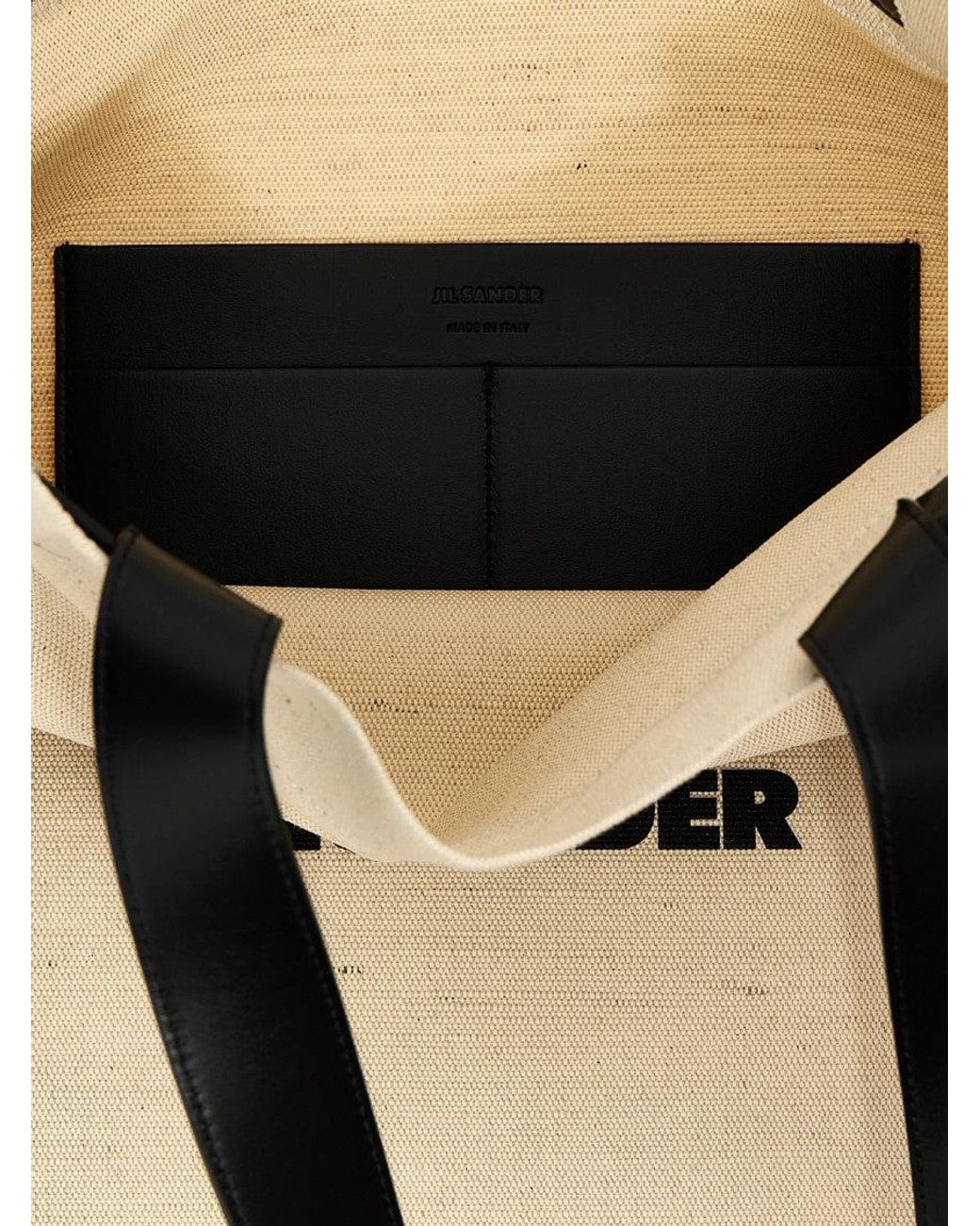 Jil Sander Natural Medium 'Flat' Tote Bag for men