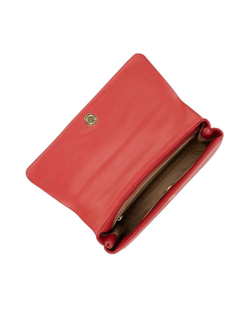 Love Moschino Red Logo Small Satchel