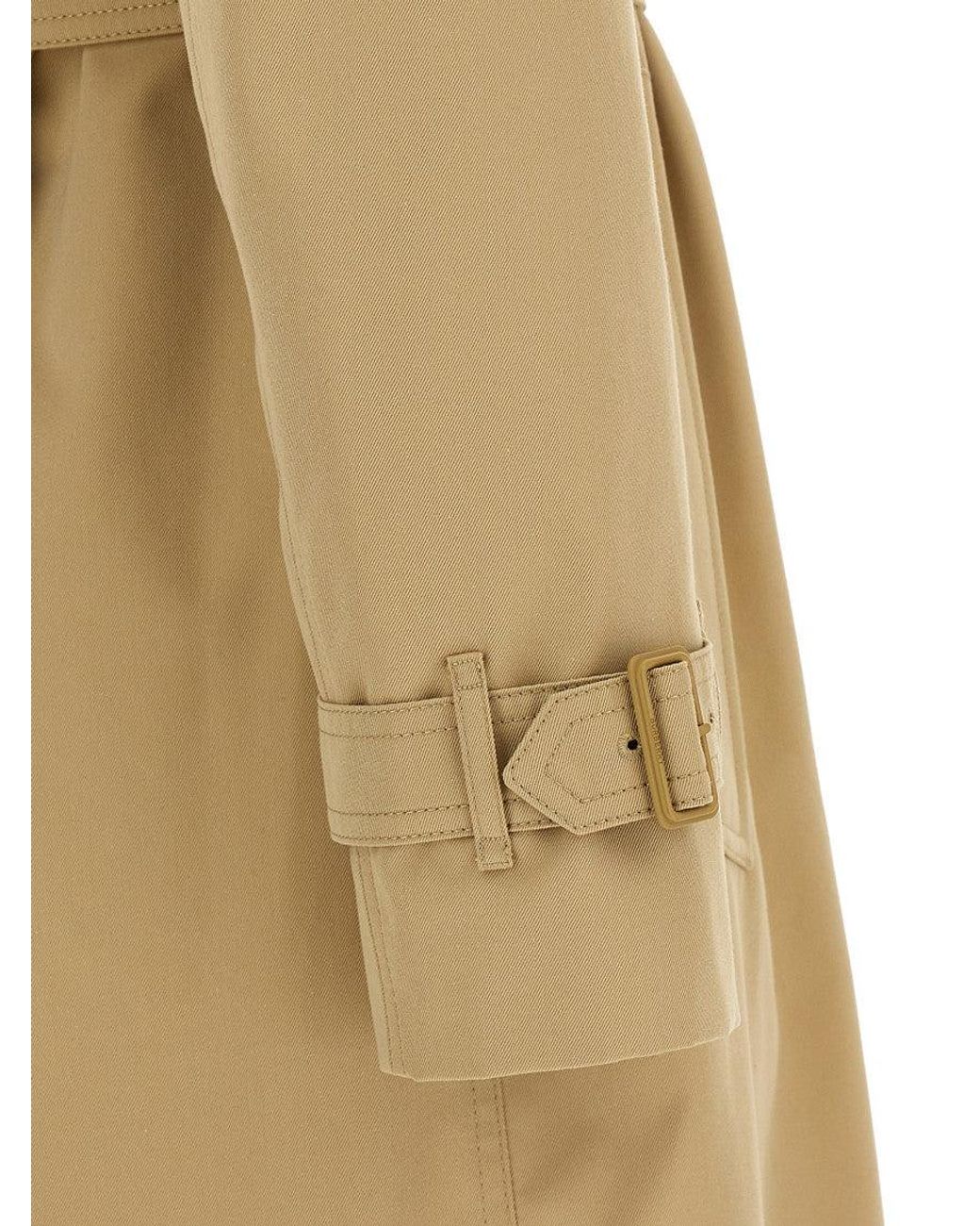 Burberry Natural 'Sandridge' Trench Coat