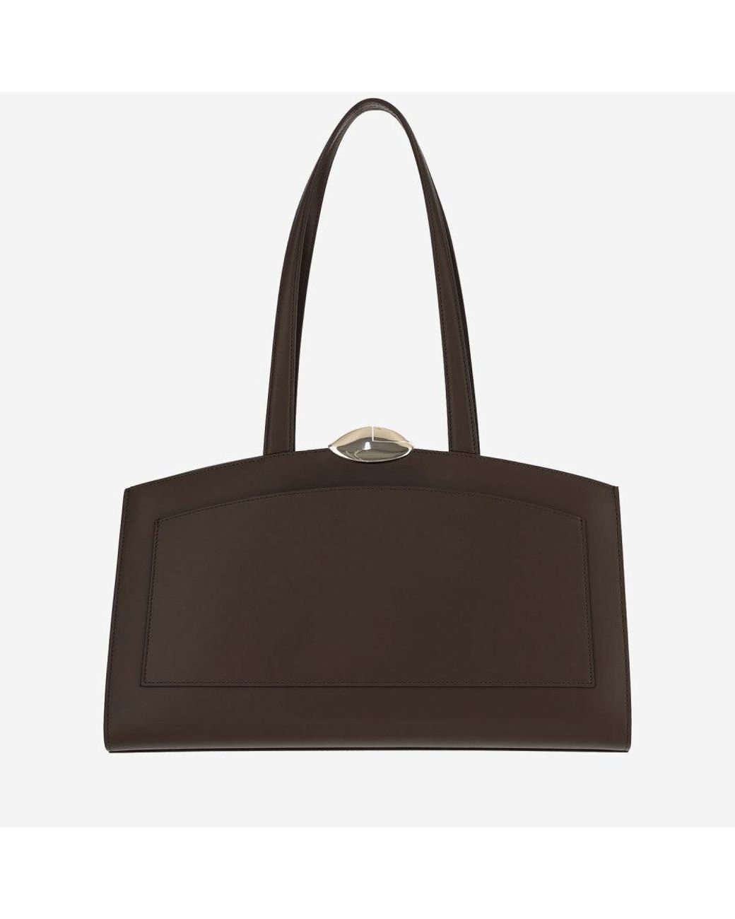 Benedetta Bruzziches Brown Dark Leather Tote