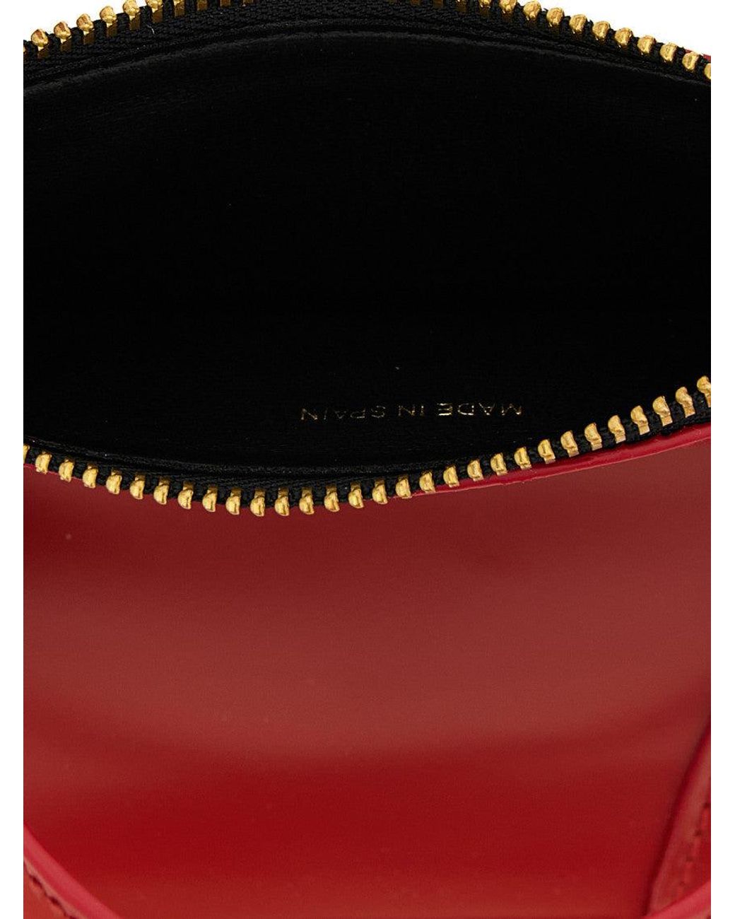 Comme des Garçons Red Logo Clutch