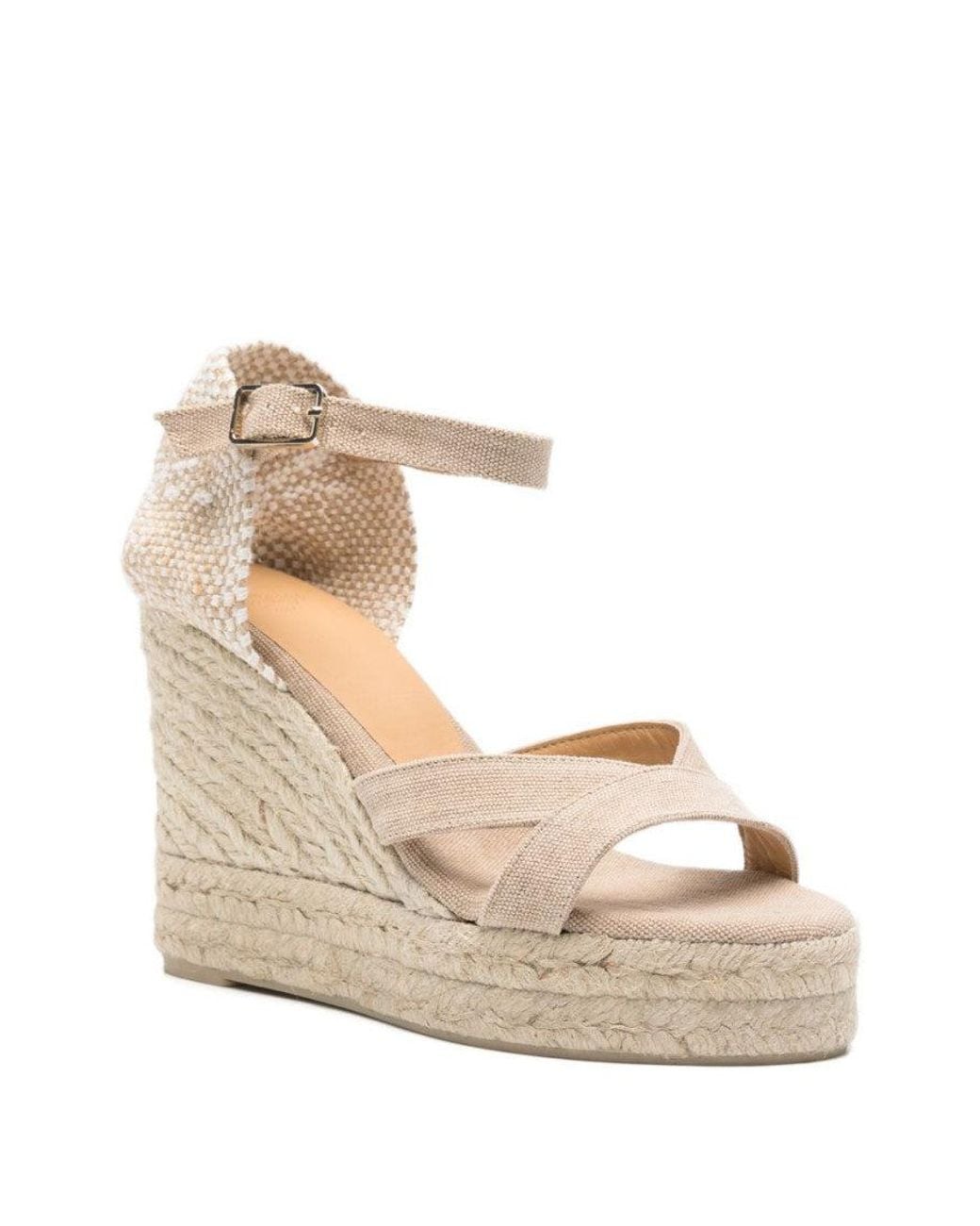Castaner Natural Bruna Espadrille Wedges