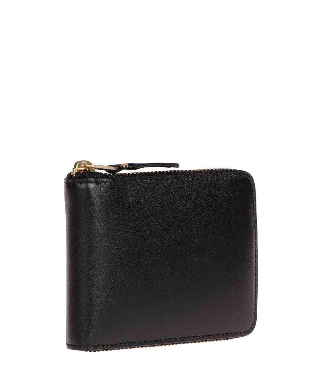 Comme des Garçons Black Classic Zip Wallet for men