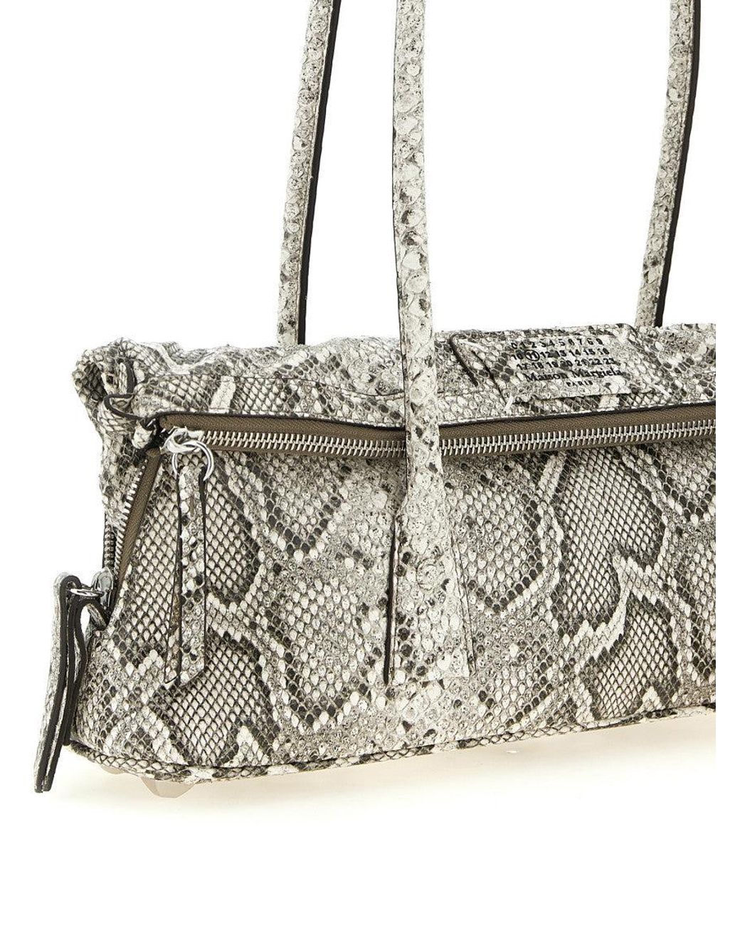 Maison Margiela White 5Ac East West Large Shoulder Bag
