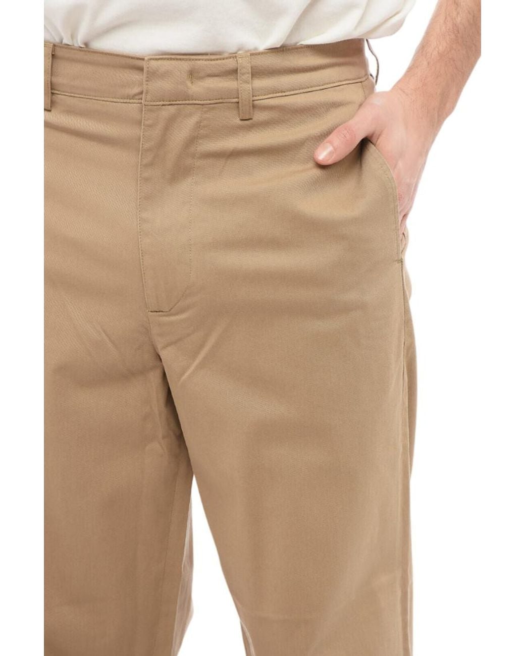 Department 5 Natural Solid Chino Trousers for men