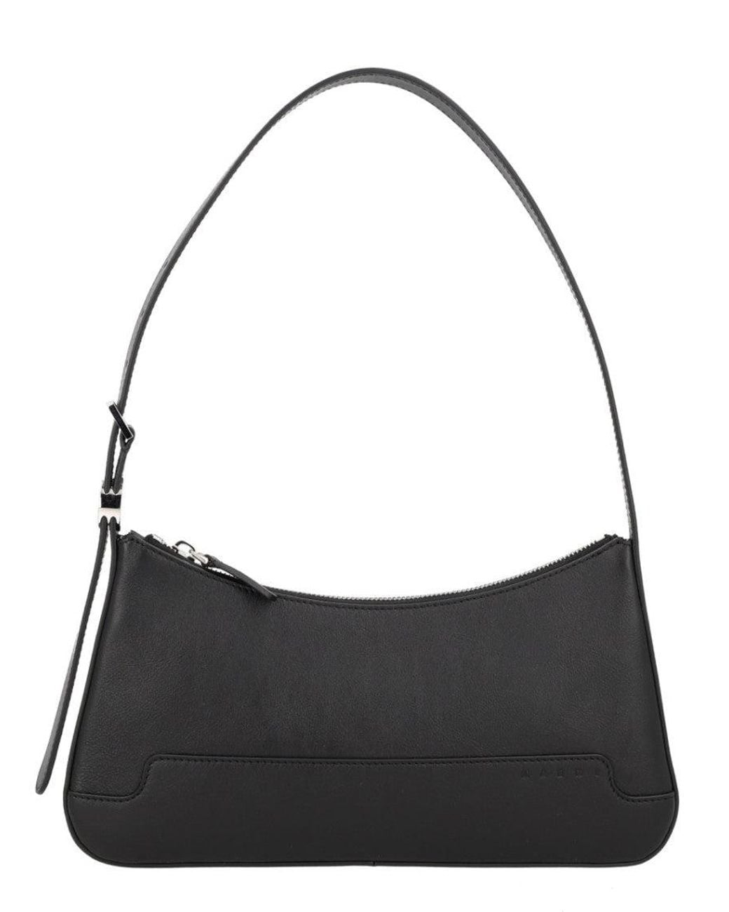 Marni Black Leather Shoulder Bag Calf