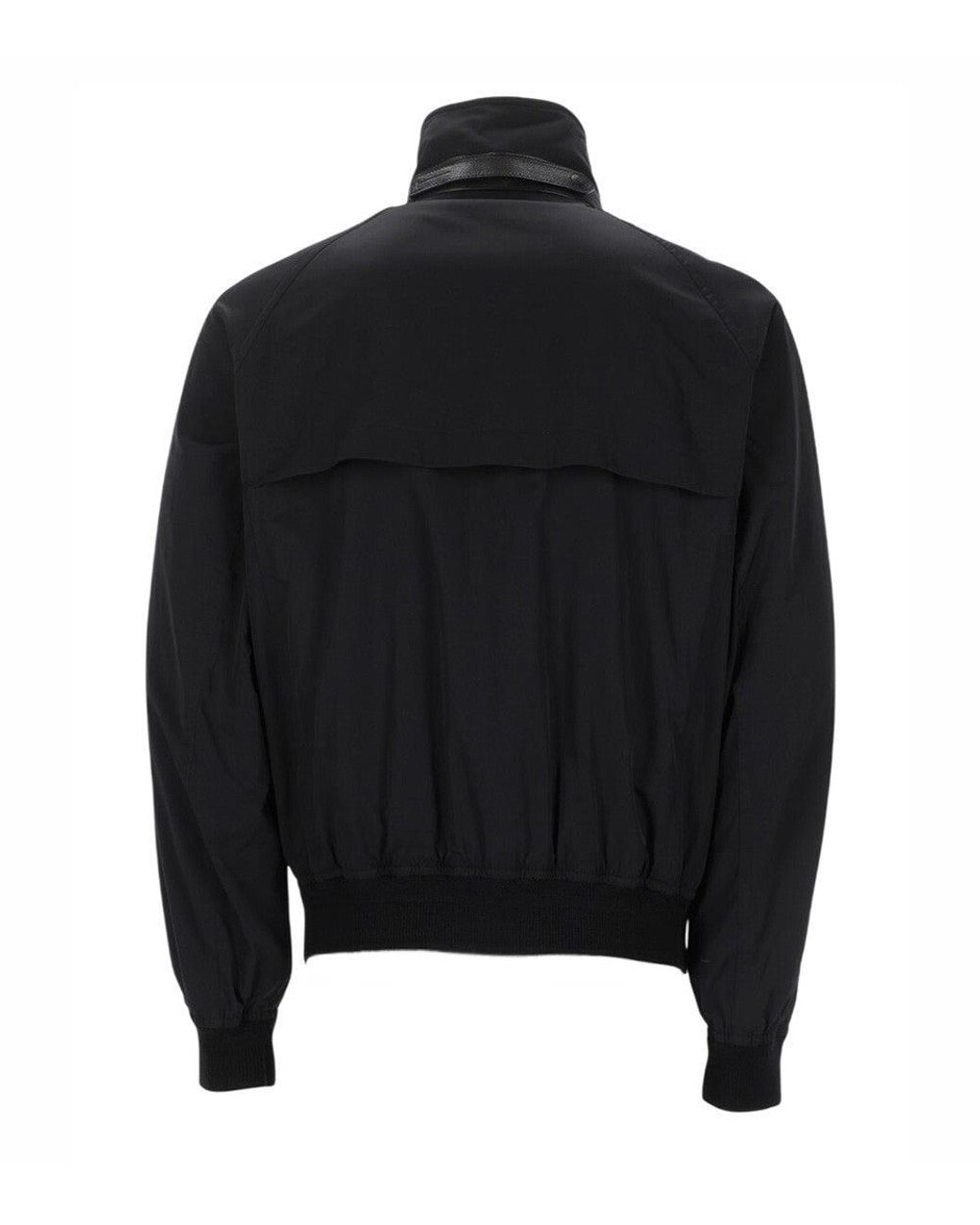 Tom Ford Black Mock Collar Jacket for men