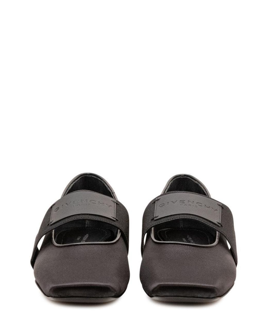 Givenchy Black Logo Ballet Flat
